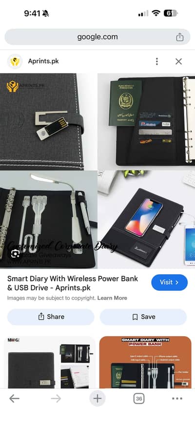 Smart diary for sale box pack