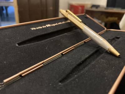 Caran d'Ache 849 Brut Rosé Gold Plated Ball Point