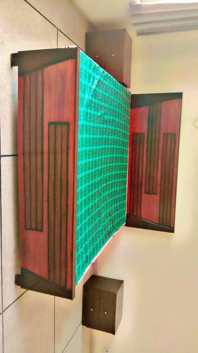 wooden double bed for sale
