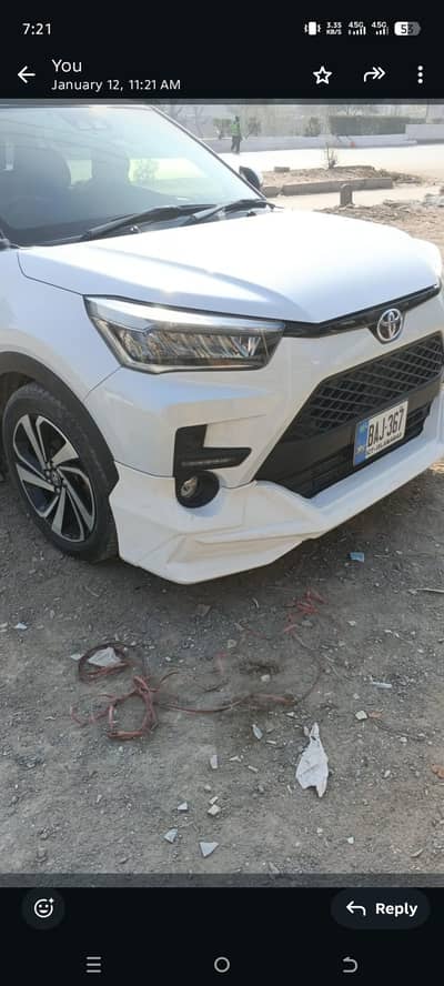 Toyota Raize body kits and spailor available