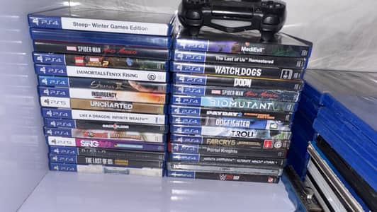 Ps4&ps5 stellbooks and games