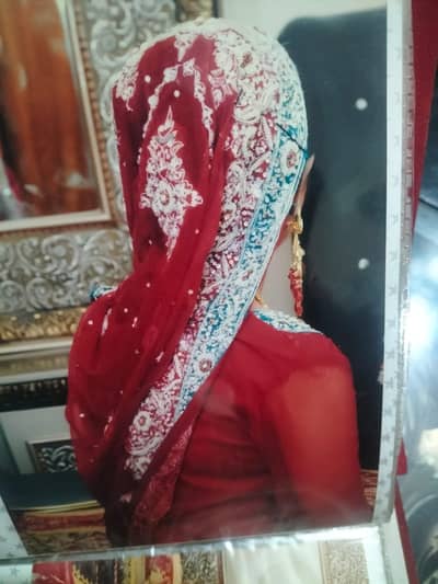 Bridal Nikah Lehenga – Heavy Embroidery – Only Used Once