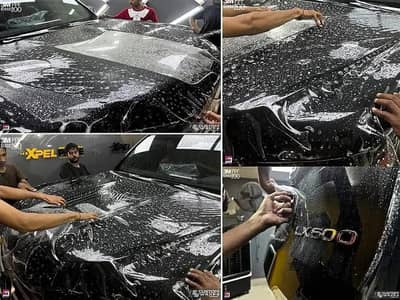 car ppf paint protection film stock on discount , xpel , topaz ppf