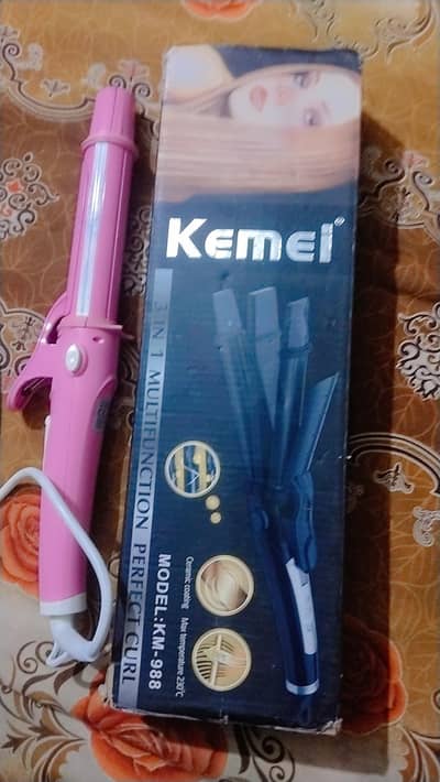 3in1 stratner curl hair