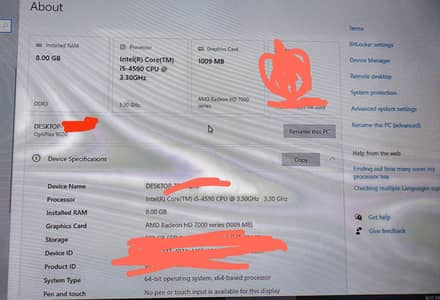 DELL OPTIPLEX 9020 4TH GENERATION CORE i5 4590 quad core.