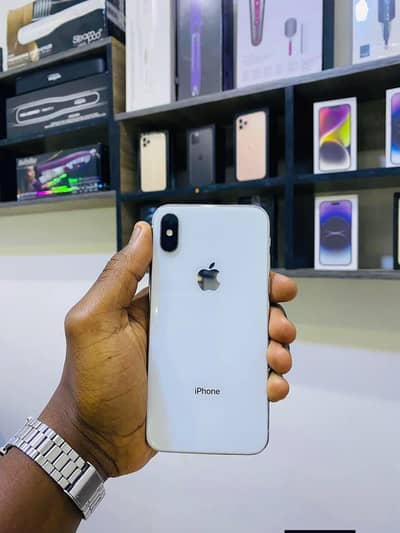 iphone X 256GB full box Whatsapp no 03222352063