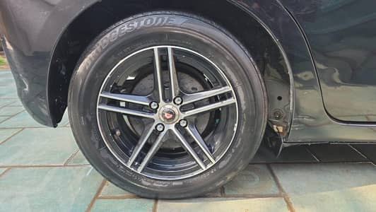 14 inch 5jj 100 PCD Alloy Rims