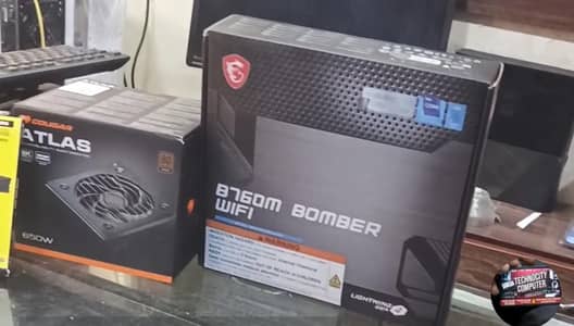 InIntel 12400f with Msi m bomber Corsair vengeance 16 GB DDR5 Ram