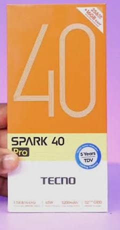Tecno Spark 40 Pro  8/256