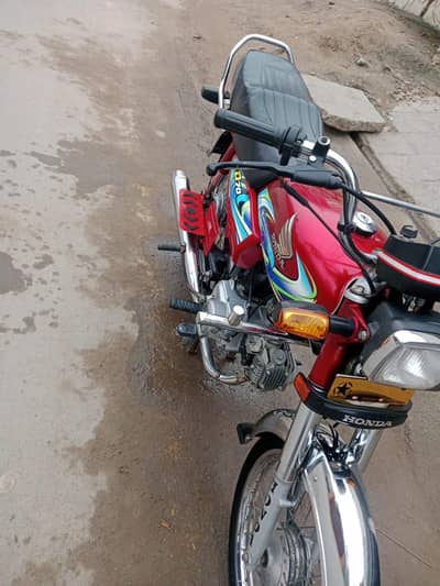Honda cd70 all Punjab registered 2024 model