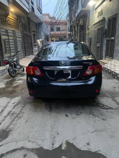 2009 model corrolla xli converted Gli black beauty 