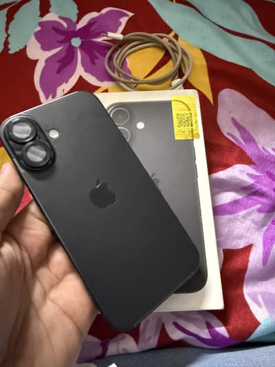iPhone 16 PTA approved condition saaf ha. Dual sim pta health 92