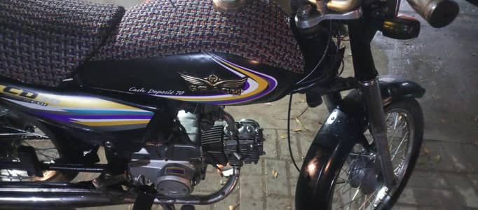 Garace bike 78cc model 2015 Hyderabad number