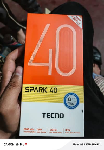 Tecno spark 40 box pack