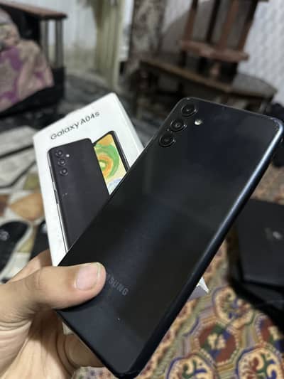 Samsung A04s 128 GB With Box Lush Condition