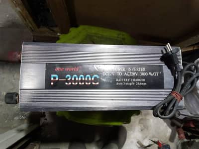 Multi Function Power Inverter + Battery Charger 3000 Watt