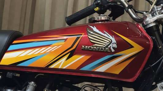 Tanki honda cg 125 2026 model 1st copy