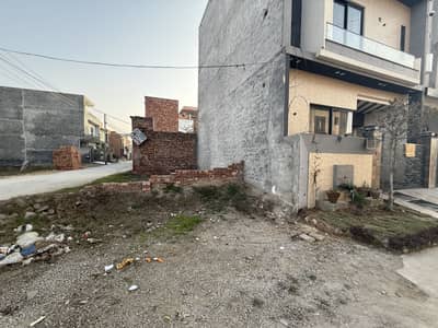 3 marla corner plot for sale in lahore bismillah housing scheme phase 1