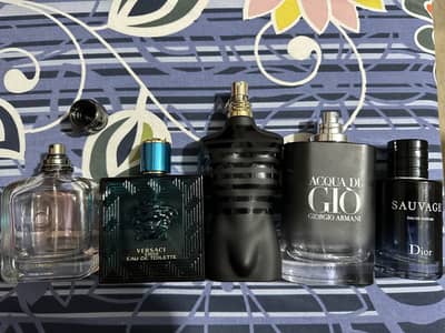 Original perfume bottles