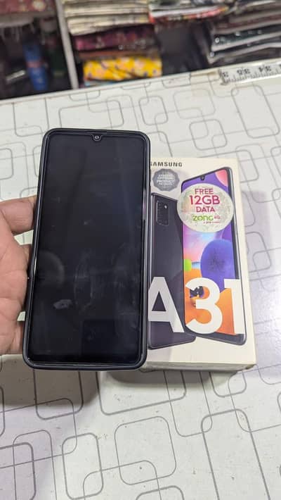 samsung A31 with box 4/64