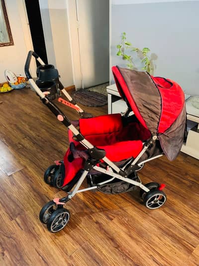 Mamalove brand imported pram good condition