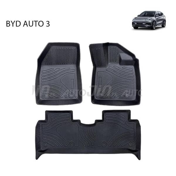 TPE Floor Mats For BYD Atto 3 2025-2026 – All-Weather Premium Interior Protection