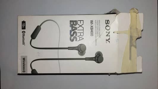 SONY/WI-XB400EXTRABASS/Wireless/Headphones/NeckBand/SportsHeadphones