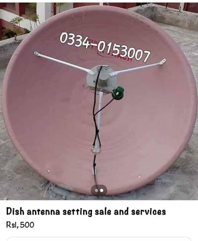 Dish antenna and iptv services provider