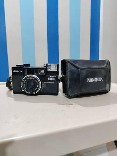 Minolta AF 35mm Film Camera – Untested, Used Condition