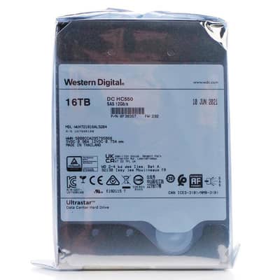 wd SAS harddrive 16tb