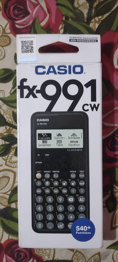 Casio fx-991CW Scientific Calculator (Original | Excellent Condition