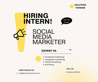 Social Media Marketing Intern