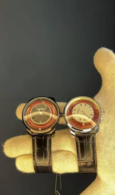 Hervi spinner watch