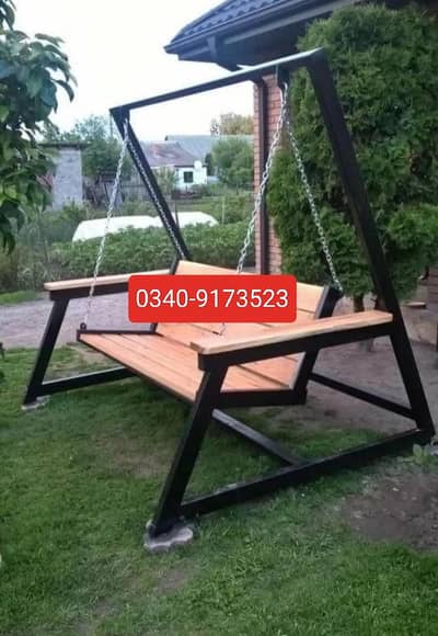 outdoor garden swing