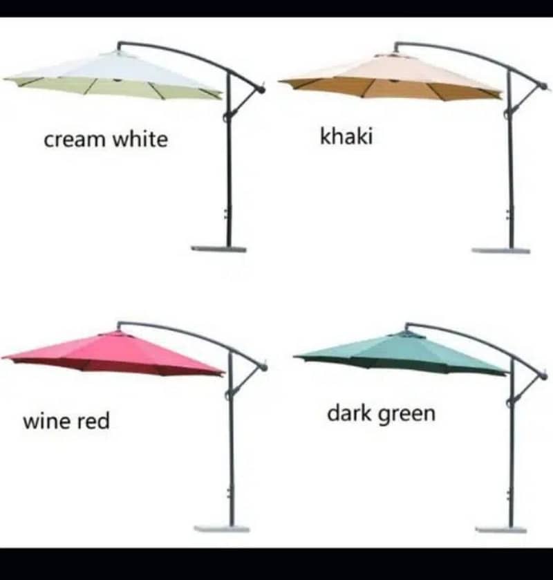 Side pool umbrella 0