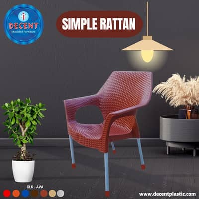 Plastic Chairs with table