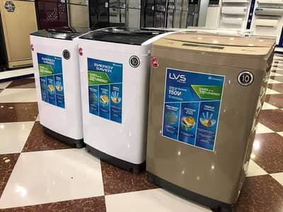 Fully automatic washing machine easy installment plan par hasil kare