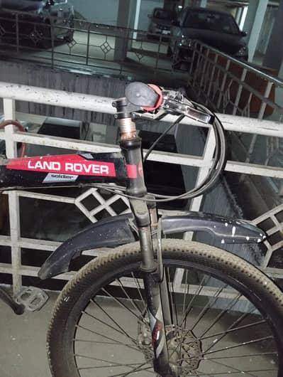 i am selling my land rover company cycle and it is in working