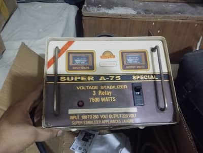 UNIVERSAL Voltage Stabilizer for 1.5 ton AC A75SP 7500W 125V-250
