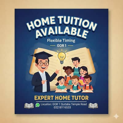 Home tutor Available
