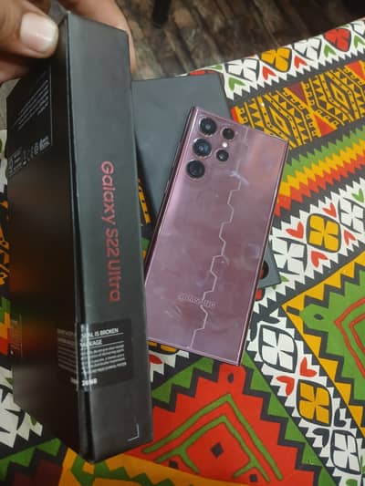 Samsung S22 Ultra  Watter pack 12/256  gb              [ 03333161713 ]