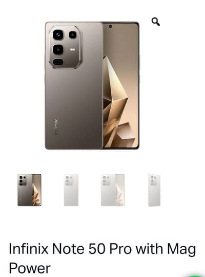 Infinix note 50 pro.
