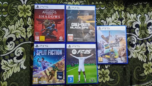 ps5 games brand new condition