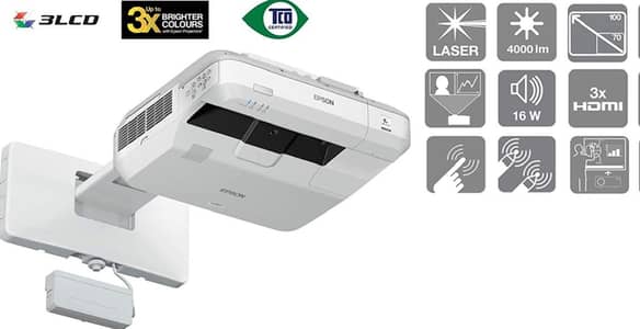 Epson full hd ultra short throw laser touch projector EB710ui