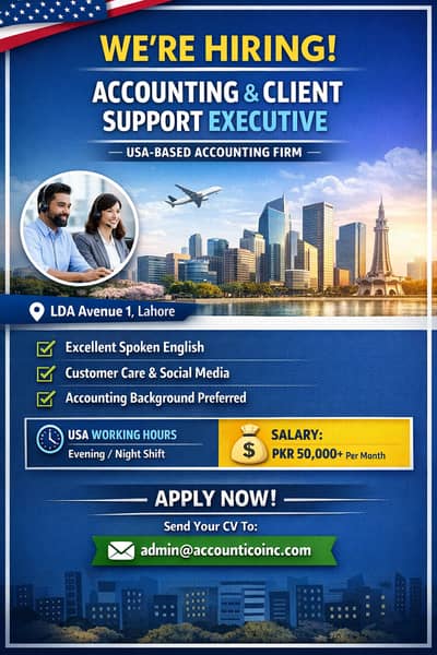 Accounting & Client Support Executive