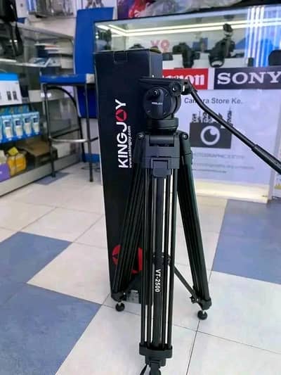 Kingjoy VT-2500 - Professional heavy media tripod stand