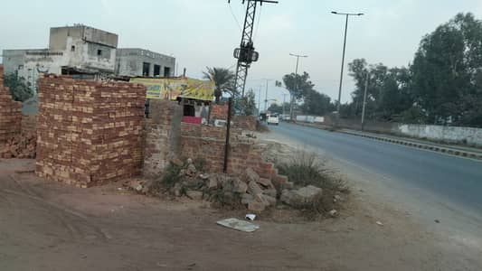 Centrally Located Plot In Defence Road Is Available For Rent