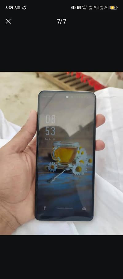 infinix note 30 16/256 with 45 W charger orignal mobile box charger