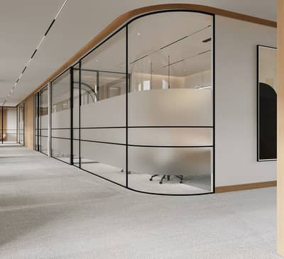 Office Glass & Gypsum Board Partition, False Ceiling & Renovations