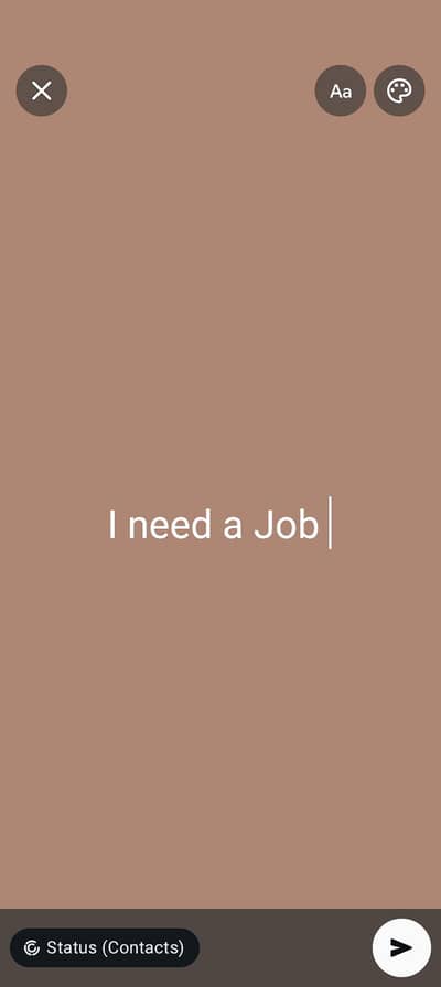 I Need A Job ( Mujay Job Chayh )